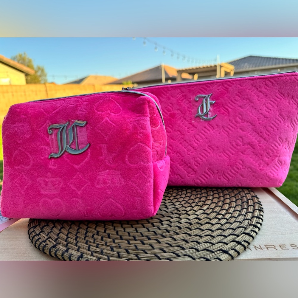 Juicy Couture Travel Cosmetic Bag Set 💞💖